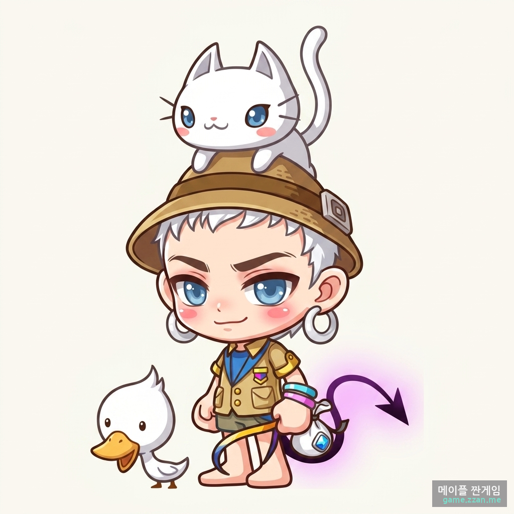 핑크 AI 일러스트