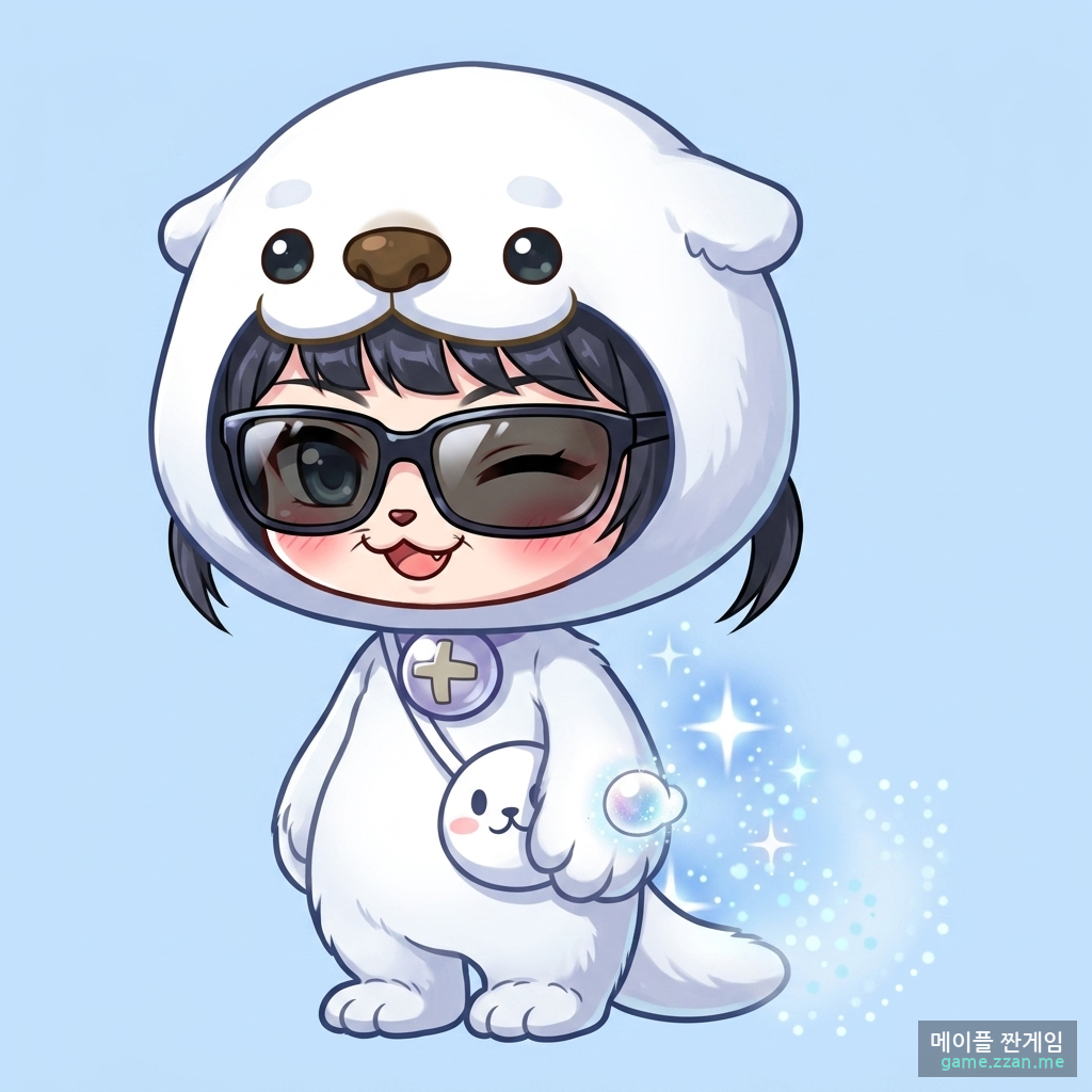 저촛 AI 일러스트