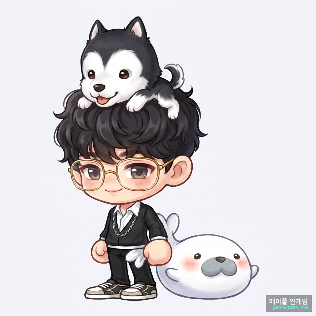 어허헝님 AI 일러스트