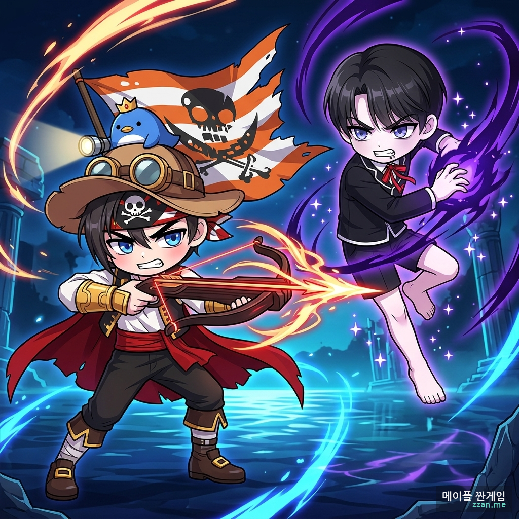 엑스퍼트 & 중간 AI 일러스트