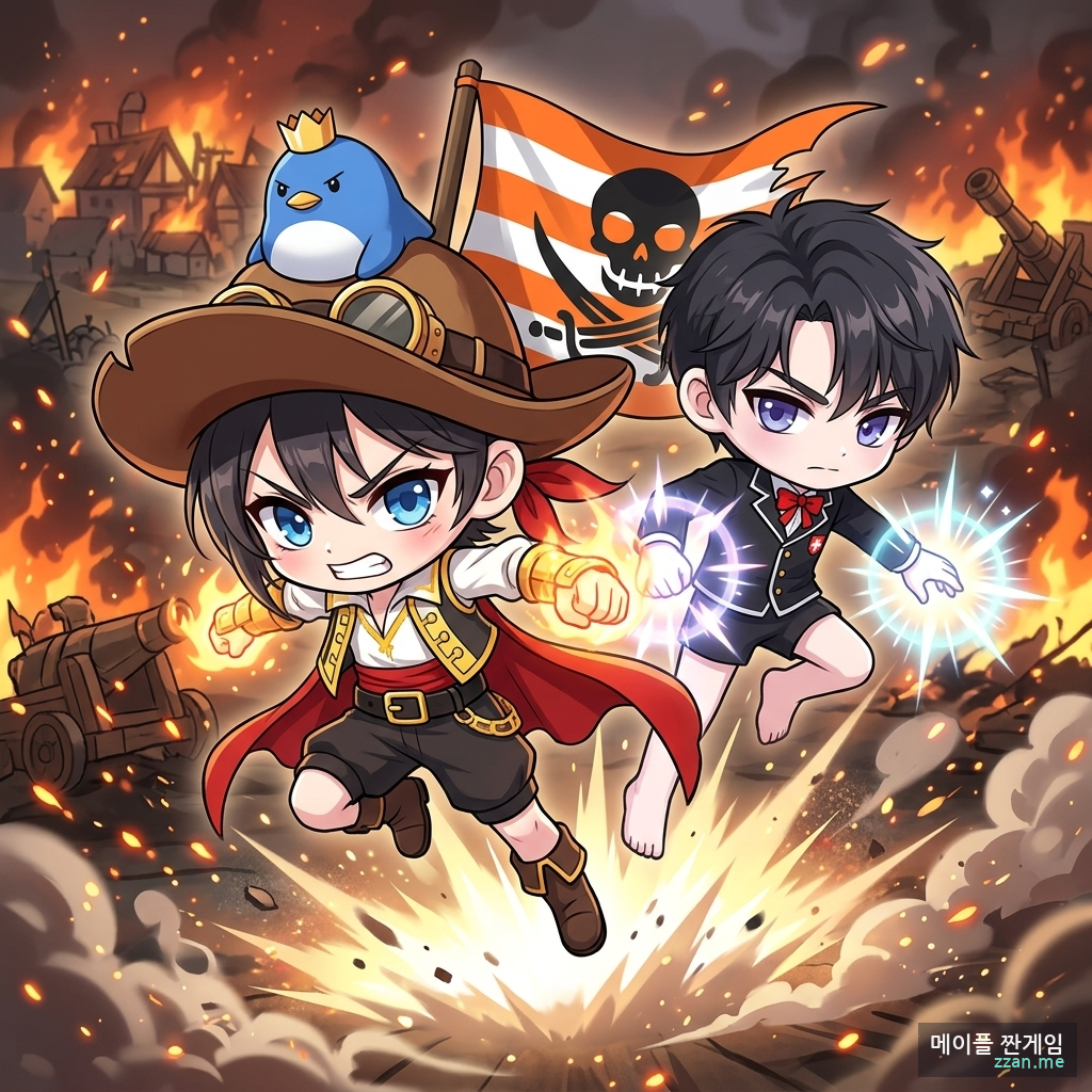 엑스퍼트 & 중간 AI 일러스트
