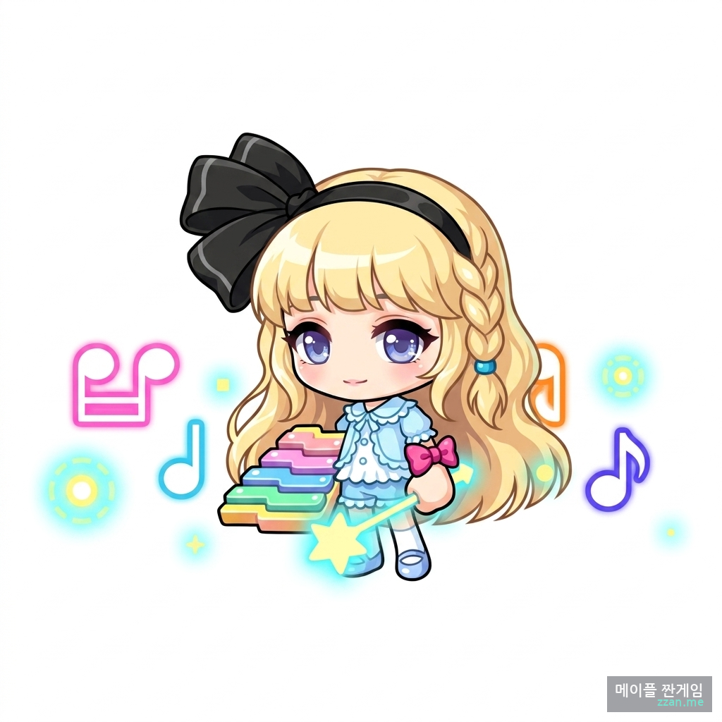 프리스요정 AI 일러스트