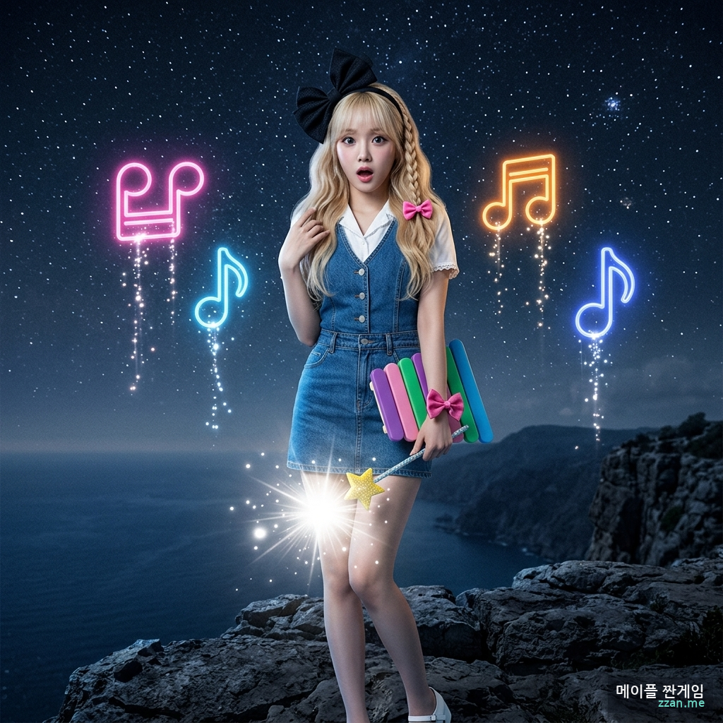 프리스요정 AI 일러스트
