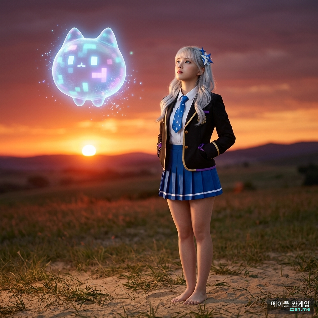 맑음인 AI 일러스트