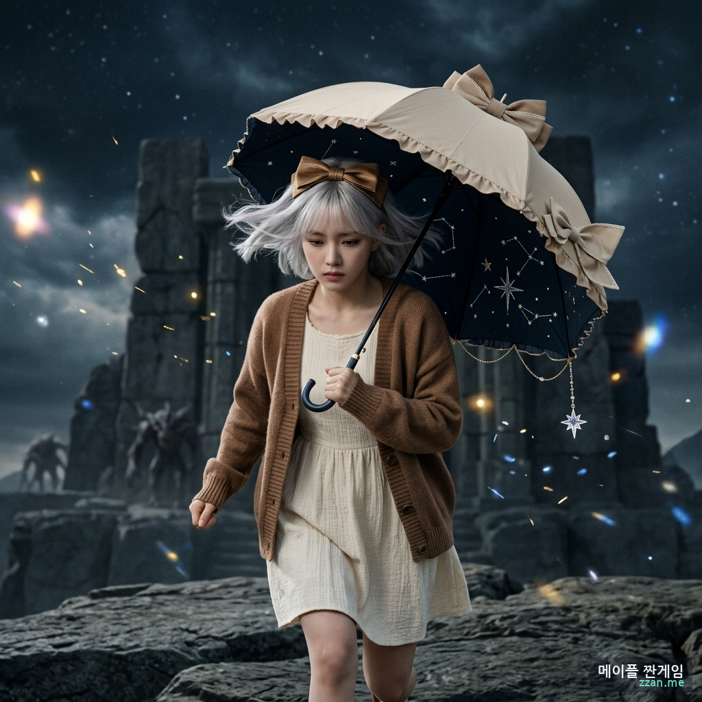 렌낭낭이펀치 AI 일러스트