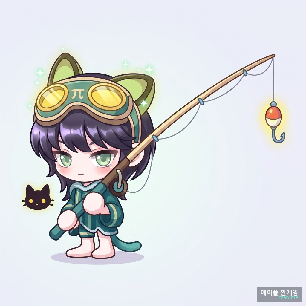 길쭉망치 AI 일러스트