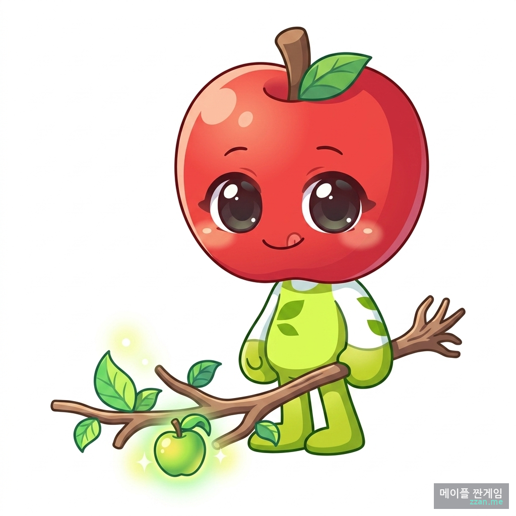 나떨사 AI 일러스트